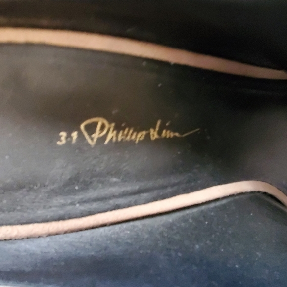 3.1 Philip Lim cube open Toe mule slip on. Fawn. Sz 39(8.5). - Picture 7 of 16